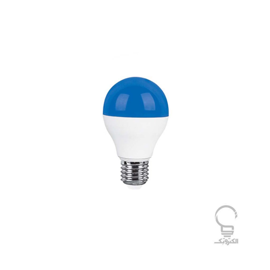 لامپ LED حبابی 9 وات رنگی پارس شعاع توس (والا نور)