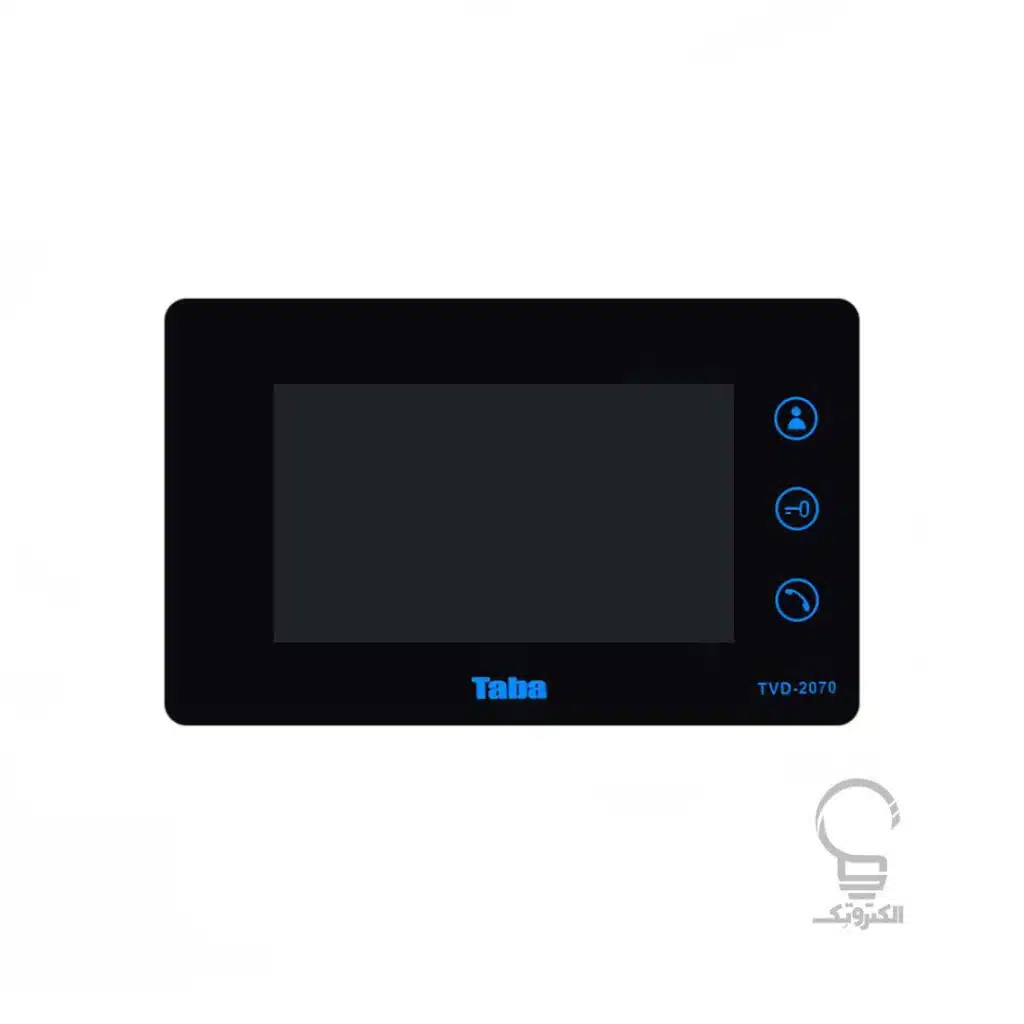 آیفون تصویری مدل 2070 تابا با ماژول تماس و ارتباط داخلی