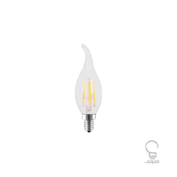 لامپ LED اشکی 6 وات فیلامنتی رویالوکس E14 پارس شعاع توس