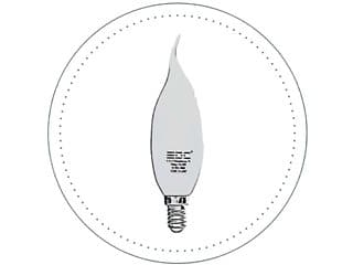 لامپ LED شمعی ای دی سی